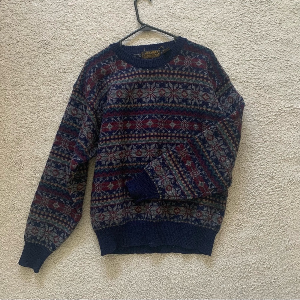 VINTAGE EDDIE BAUER WOOL SWEATER